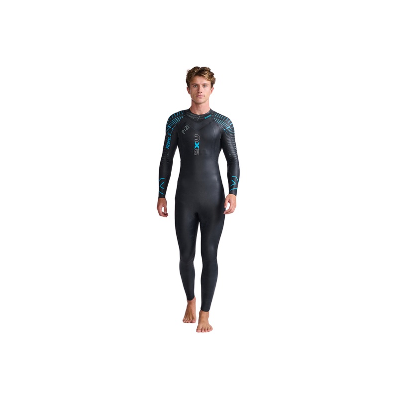 2XU Men P2: Propel Wetsuit Black/Aloha