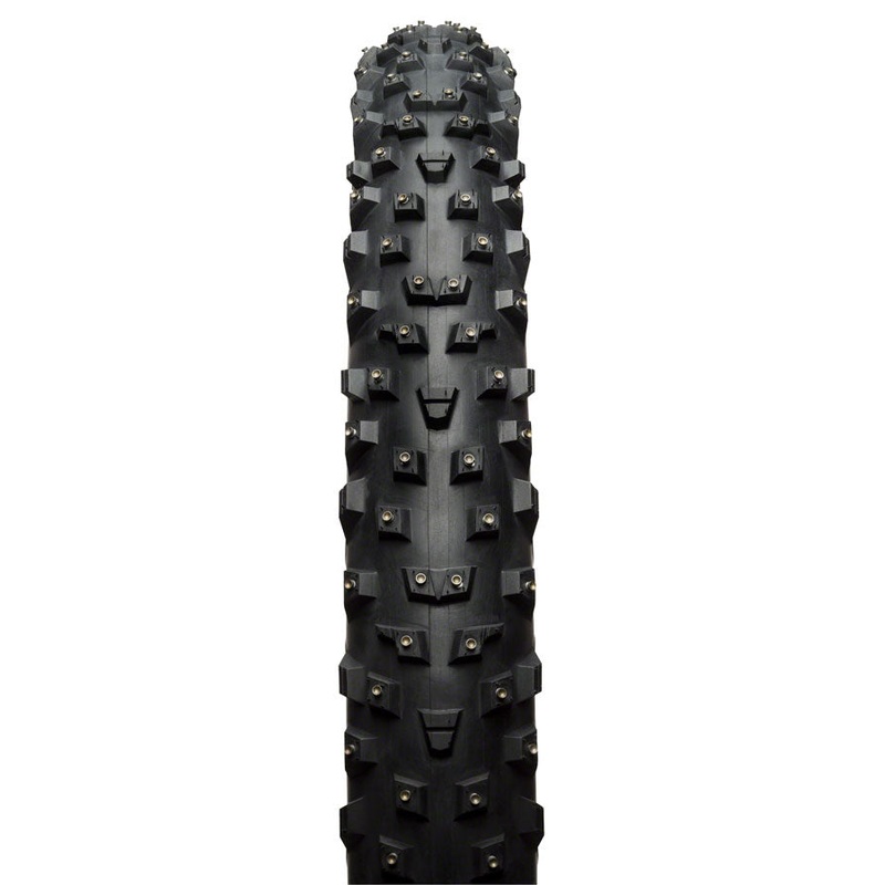 45NRTH Wrathchild Tire – 27.5 x 3.0 Tubeless Folding BLK 120 TPI 252 XL Concave Carbide Aluminum Studs