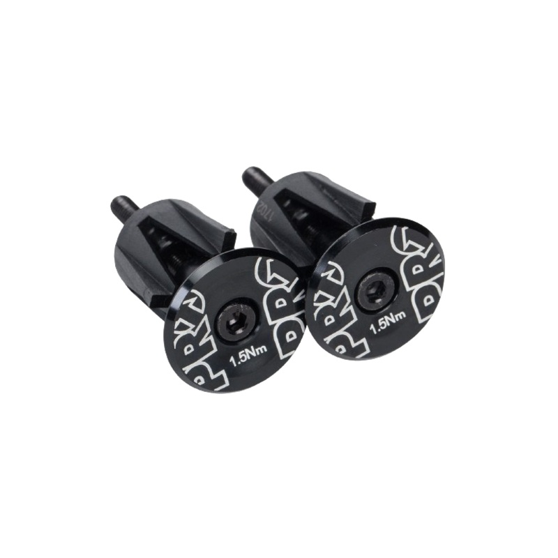 PRO HANDLEBAR ENDPLUG BLACK ANODIZED ALLOY