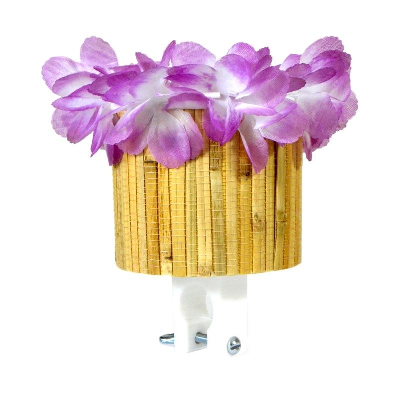 Cruiser candy Cruiser Candy Cup Holder Cup holder Purple Flower Clamp on