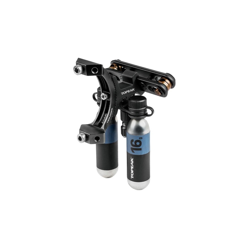 Topeak Tri-Backup Elite 2  Black Saddle Mount