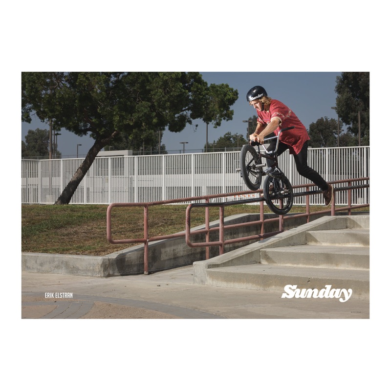 Sunday Erik Elstran Poster (Toothpick Steam Roller)