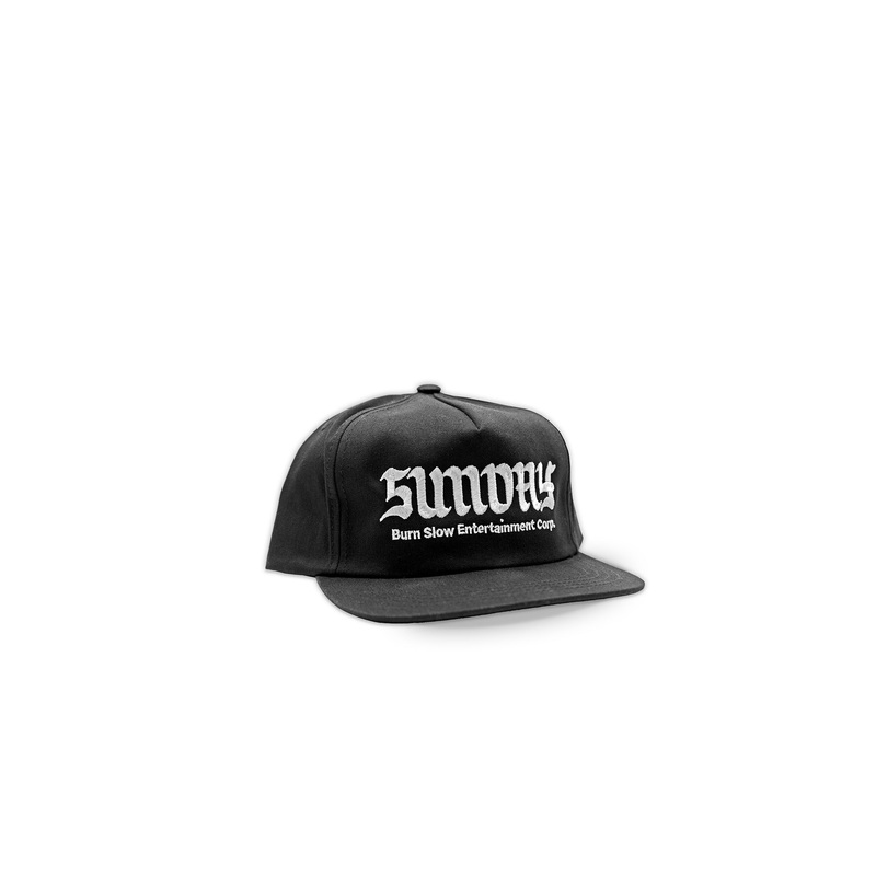 Sunday x Burn Slow Burnday 5 Panel Hat (Black)