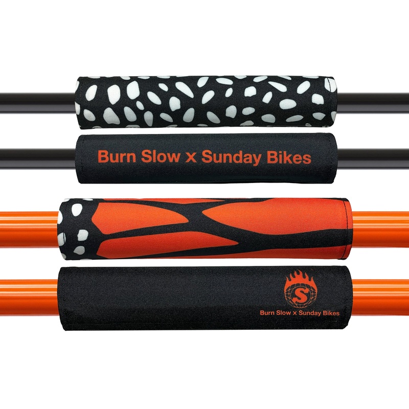 Sunday x Burn Slow Reversible Bar Pad Set (Monarch/Branded)