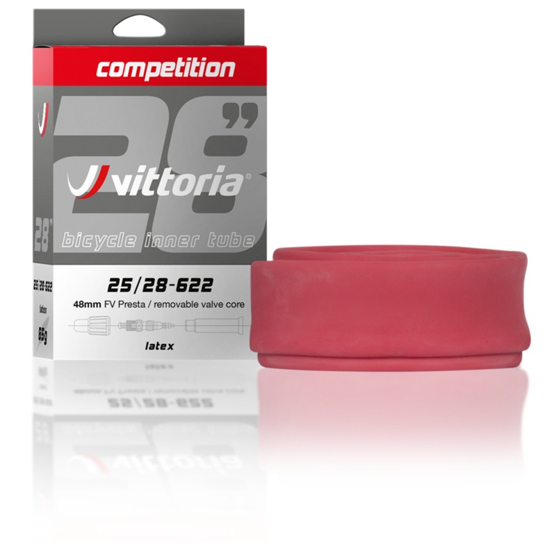Vittoria Competition Latex Tube 700 x 25/28c FV Presta 48mm