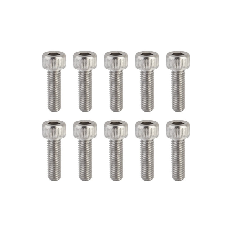 Sunlite Stainless Steel Socket Cap Bolts M5 x 16 M5x.80mm TP Bag of 10