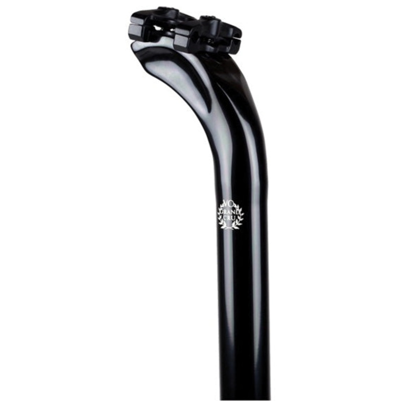 Velo Orange Grand Cru Long Setback Seatpost MKII 30.2mm Setback 27.2mm 300mm BLK
