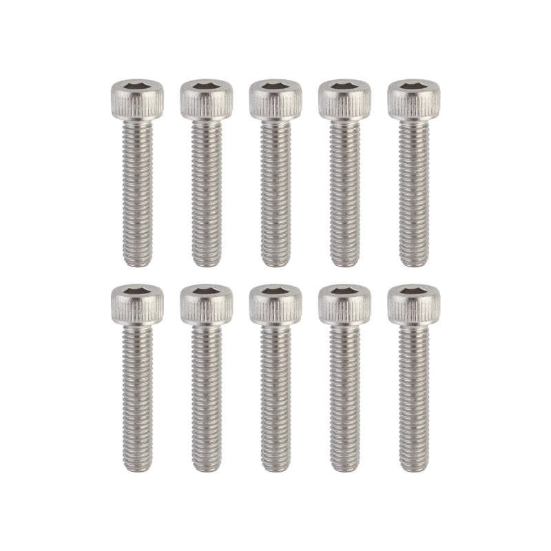 Sunlite Stainless Steel Socket Cap Bolts M5 x 25 M5x.80mm TP Bag of 10