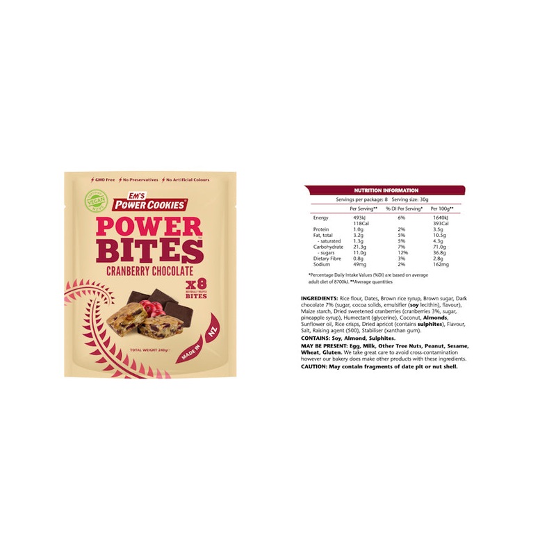 EMS BAR 80G-Choc Cranberry Craze