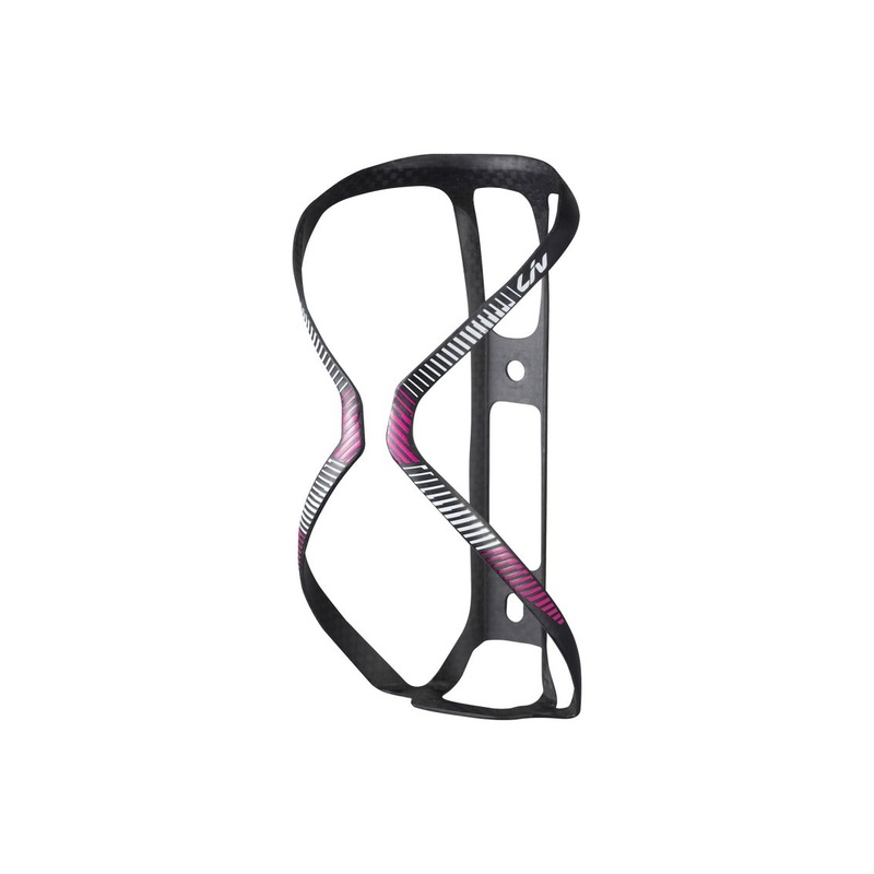 LIV AIRWAY LITE CAGE-Matt Black/Gloss Pink