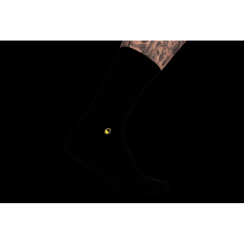 BURGTEC EVERYDAY CREW SOCKS-M-Black