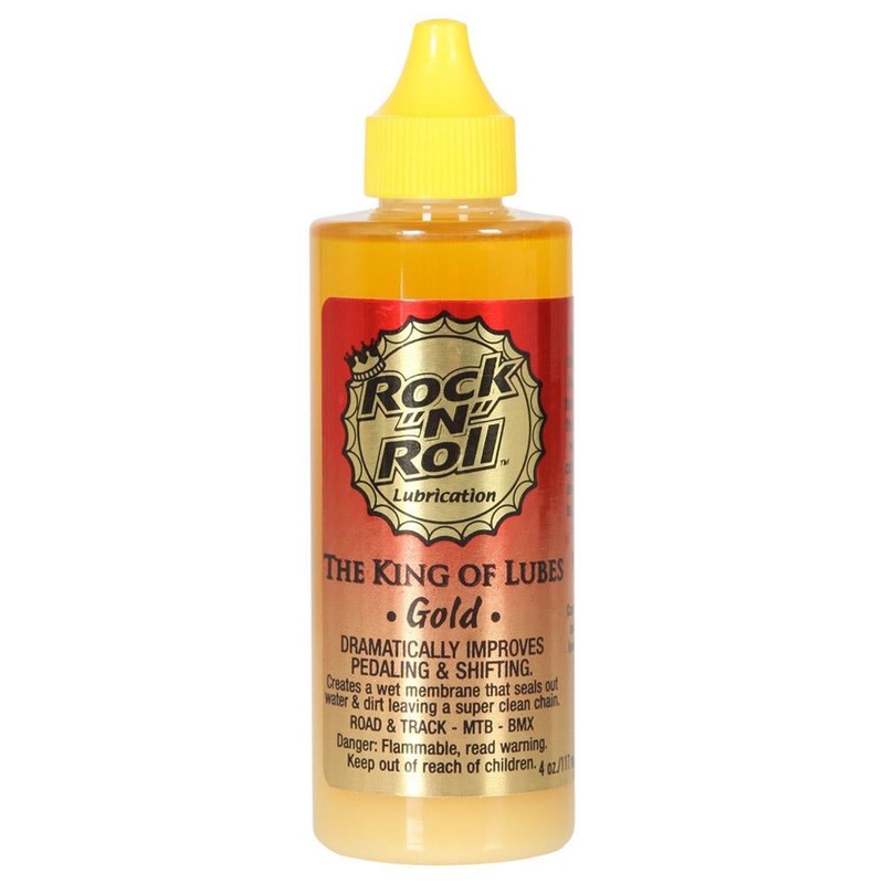 ROCKNROLL GOLD DRY LUBE 4oz-4 OZ-Gold