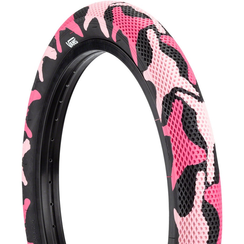 Cult X Vans Tire – 20 x 2.4 Clincher Wire Pink Camo/Black