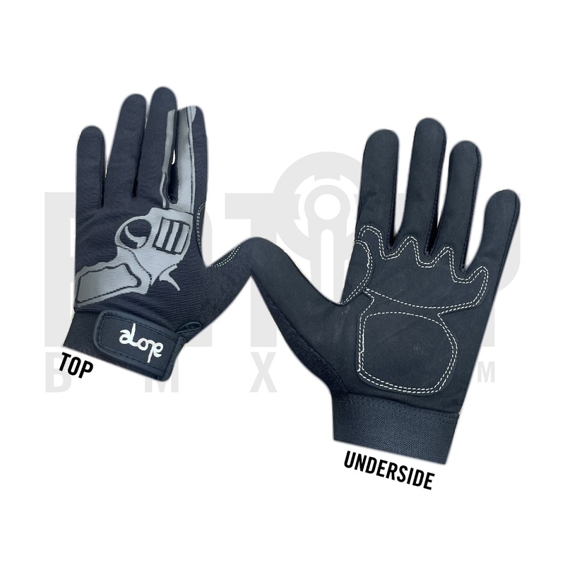 Alone BMX Danny Glover Gloves / Bang Bang / Gun Design / Black