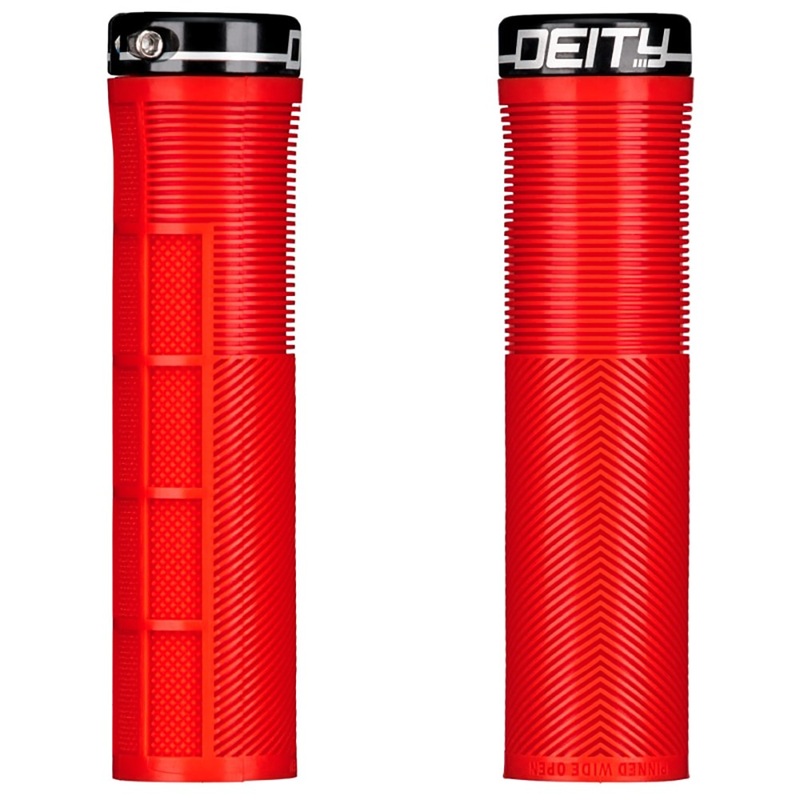 Deity Grip Knuckleduster Lock-On Red