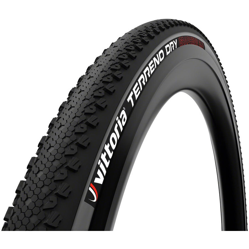 Vittoria Terreno Dry Tire – 700 x 33 Tubeless Folding BLK/Anthracite 1C TNT G2.0