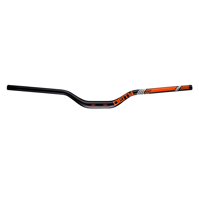 Deity Handlebar Highside 760mm x 50mm Rise x 31.8mm Clamp Orange