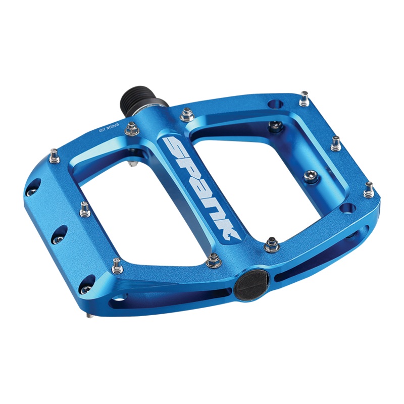 Spank Spoon 110 Flat Pedals Large Blue