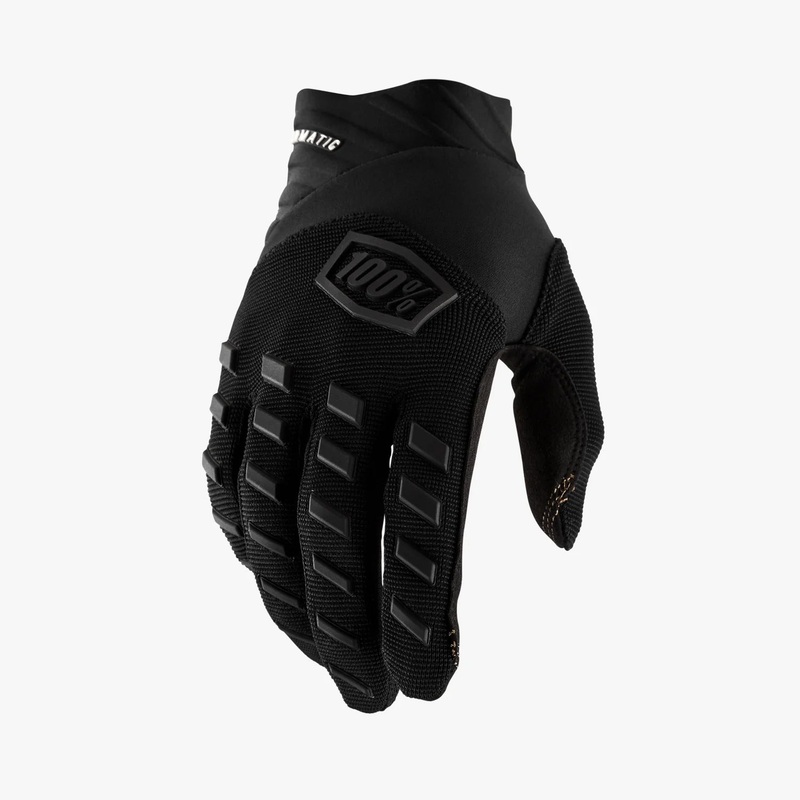 100 Percent Airmatic Gloves Black/Charcoal