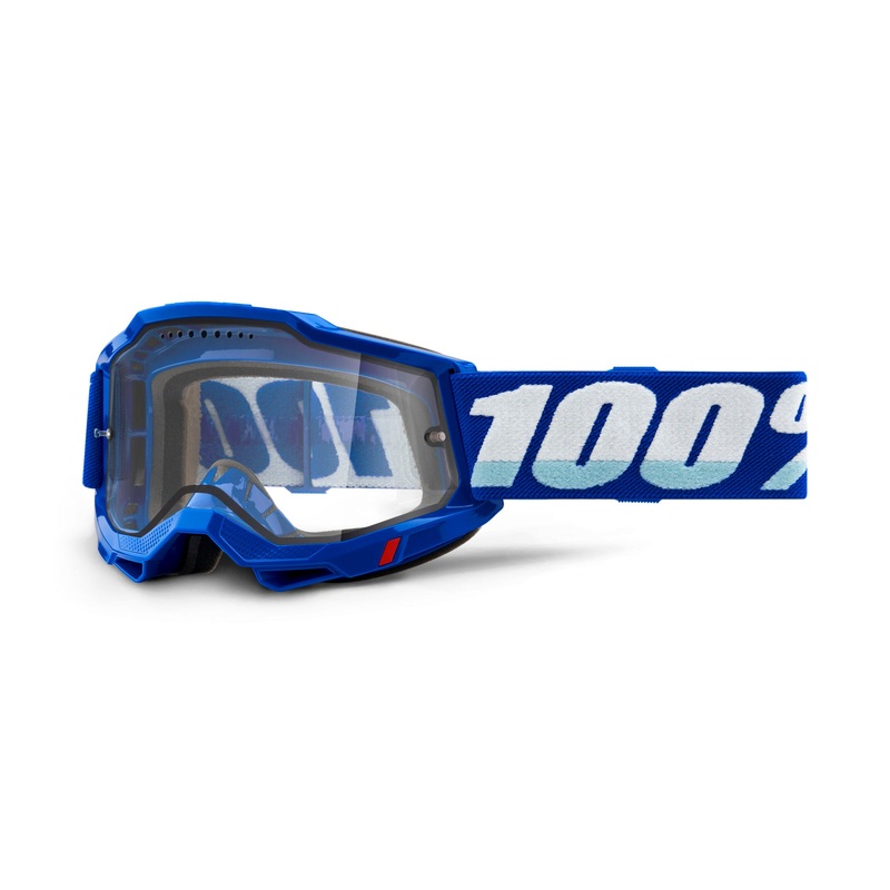 100 Percent Goggle Accuri 2 Enduro Blue – Clear Vented Dual Lens