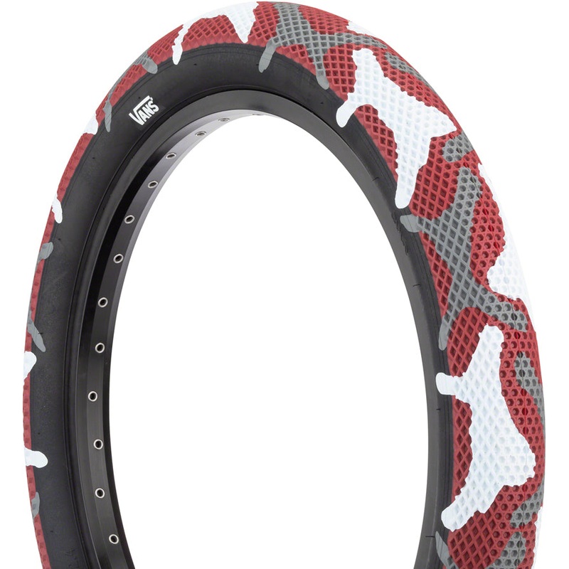 Cult X Vans Tire – 20 x 2.4 Clincher Wire Red Camo/Black