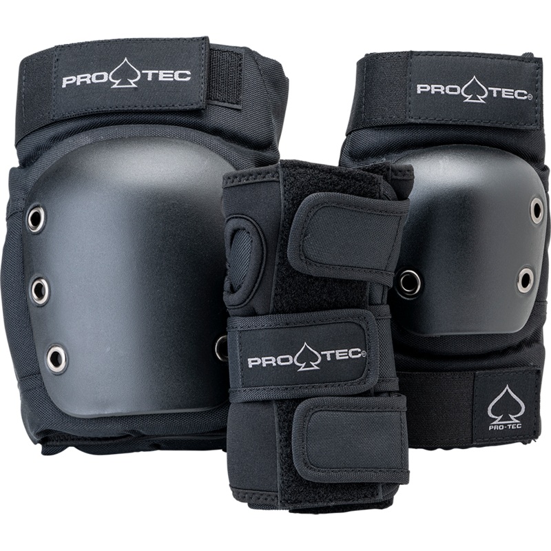 Pro-Tec Street Junior 3 Pack Knee/Elbow/Wrist Black