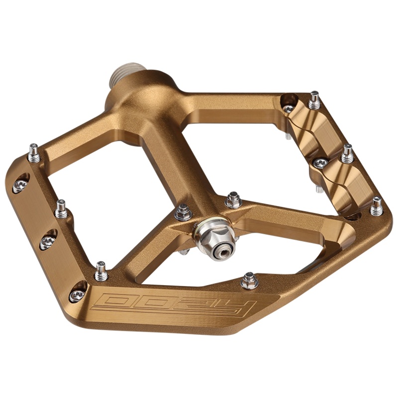 Spank Oozy Flat Pedals Bronze-Bronze