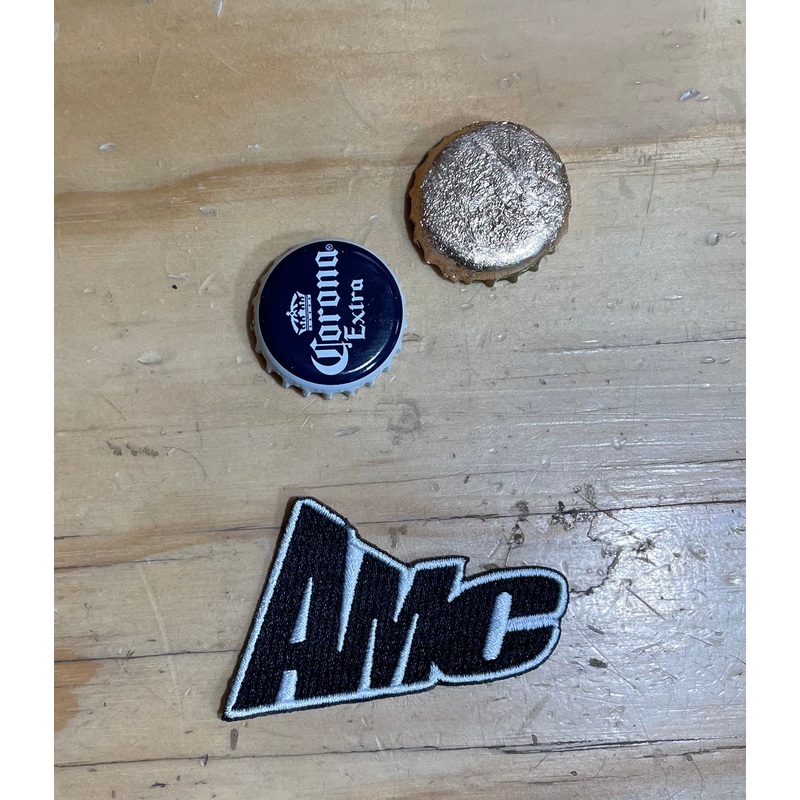 AMC Iron-on Patch  Black/White