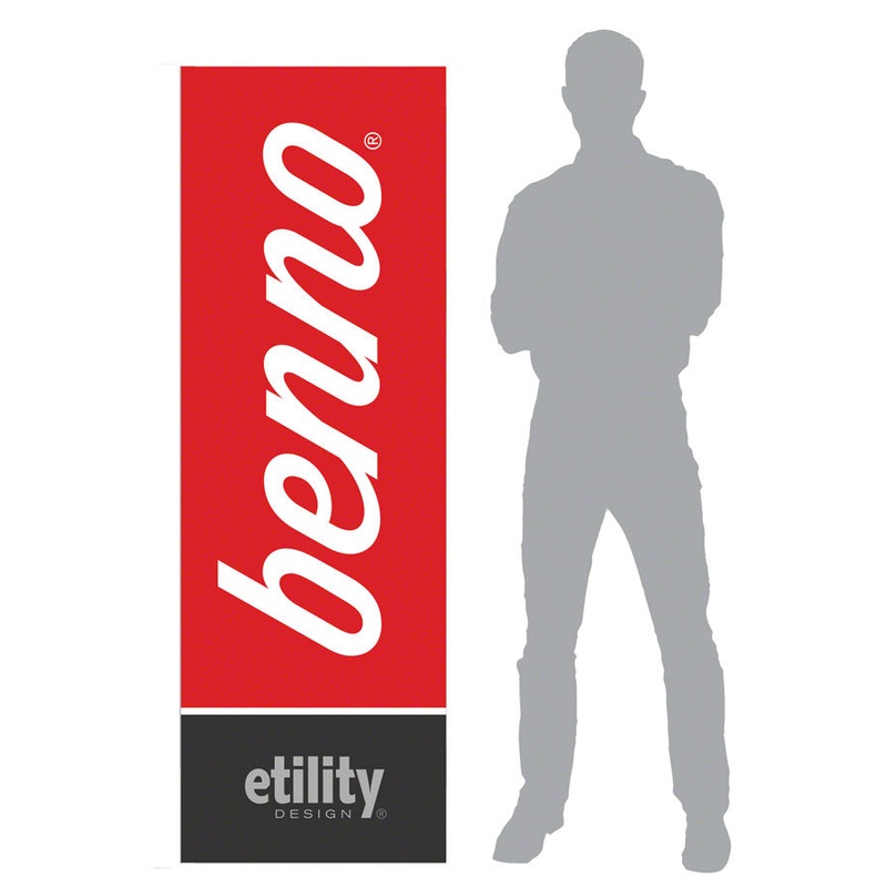 Benno Logo Banner with X-Stand – 60 x 180cm