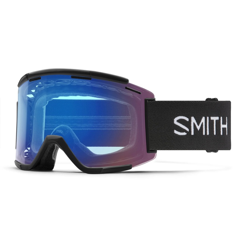 Smith Squad XL Mtb Black – ChromaPop Contrast Rose Flash / Clear AF