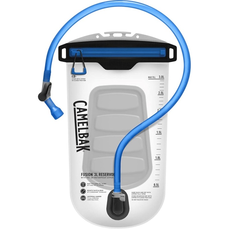 CamelBak Fusion 3L Reservoir w/ Tru Zip Waterproof Zipper, Clear